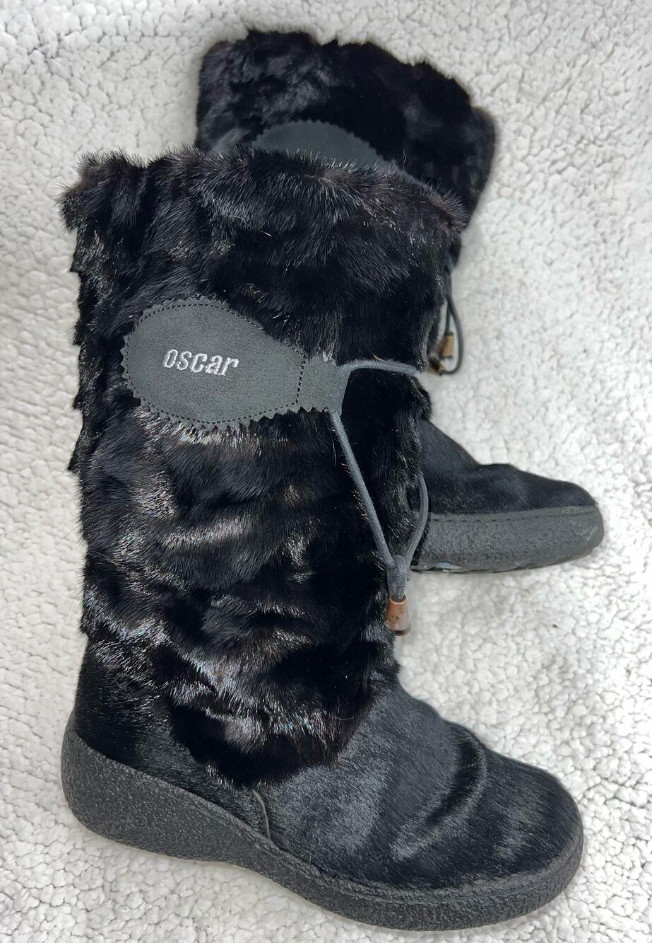 Oscar Sport Real Fur Boots Womens - Size 36/6